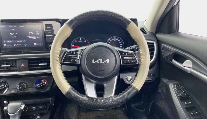 2021 KIA SELTOS HTK PLUS AT 1.5 DIESEL, Diesel, Automatic, 55,943 km, Steering Wheel Close Up