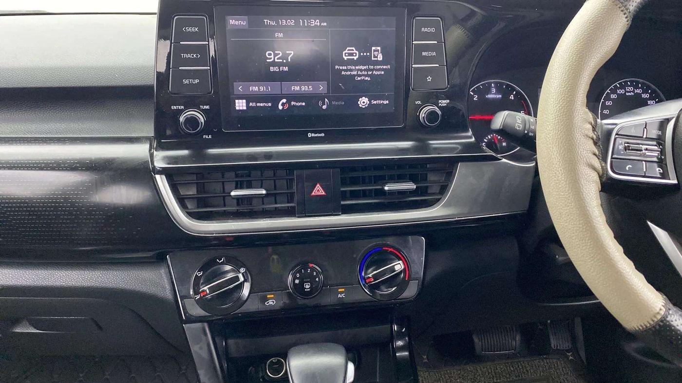 2021 KIA SELTOS HTK PLUS AT 1.5 DIESEL, Diesel, Automatic, 55,943 km, Air Conditioner