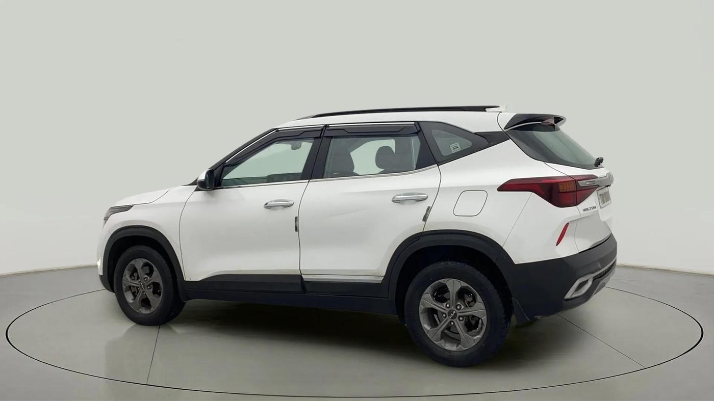 2021 KIA SELTOS HTK PLUS AT 1.5 DIESEL, Diesel, Automatic, 55,943 km, Left Back Diagonal