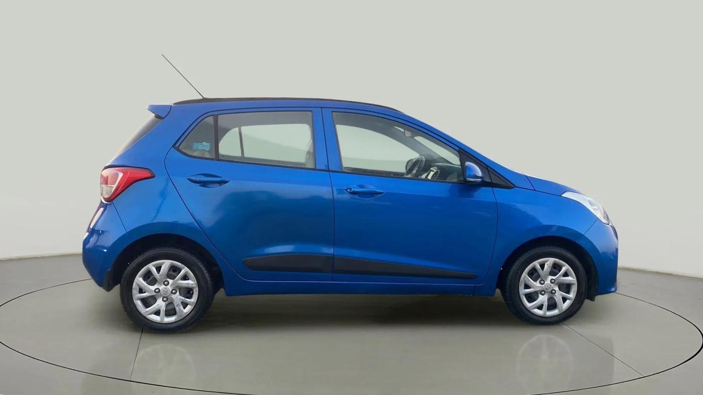 2019 Hyundai Grand i10 SPORTZ 1.2 KAPPA VTVT, Petrol, Manual, 65,510 km, Right Side View
