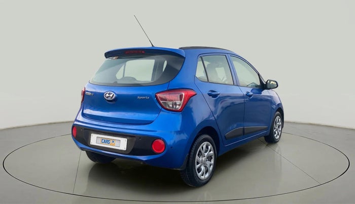 2019 Hyundai Grand i10 SPORTZ 1.2 KAPPA VTVT, Petrol, Manual, 65,510 km, Right Back Diagonal