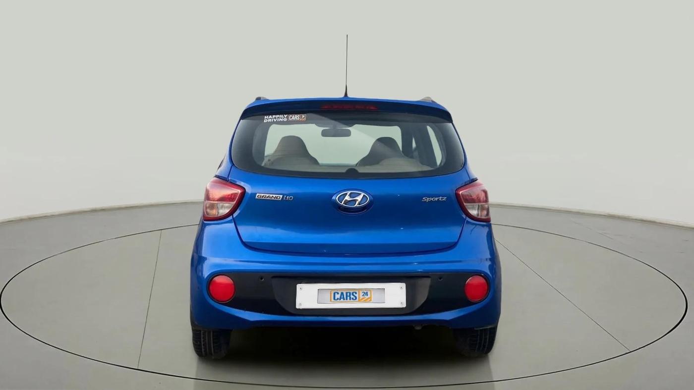 2019 Hyundai Grand i10 SPORTZ 1.2 KAPPA VTVT, Petrol, Manual, 65,510 km, Back/Rear