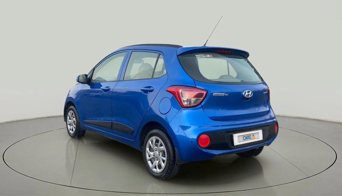 2019 Hyundai Grand i10 SPORTZ 1.2 KAPPA VTVT, Petrol, Manual, 65,510 km, Left Back Diagonal