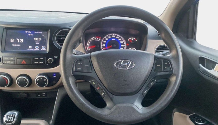 2019 Hyundai Grand i10 SPORTZ 1.2 KAPPA VTVT, Petrol, Manual, 65,510 km, Steering Wheel Close Up