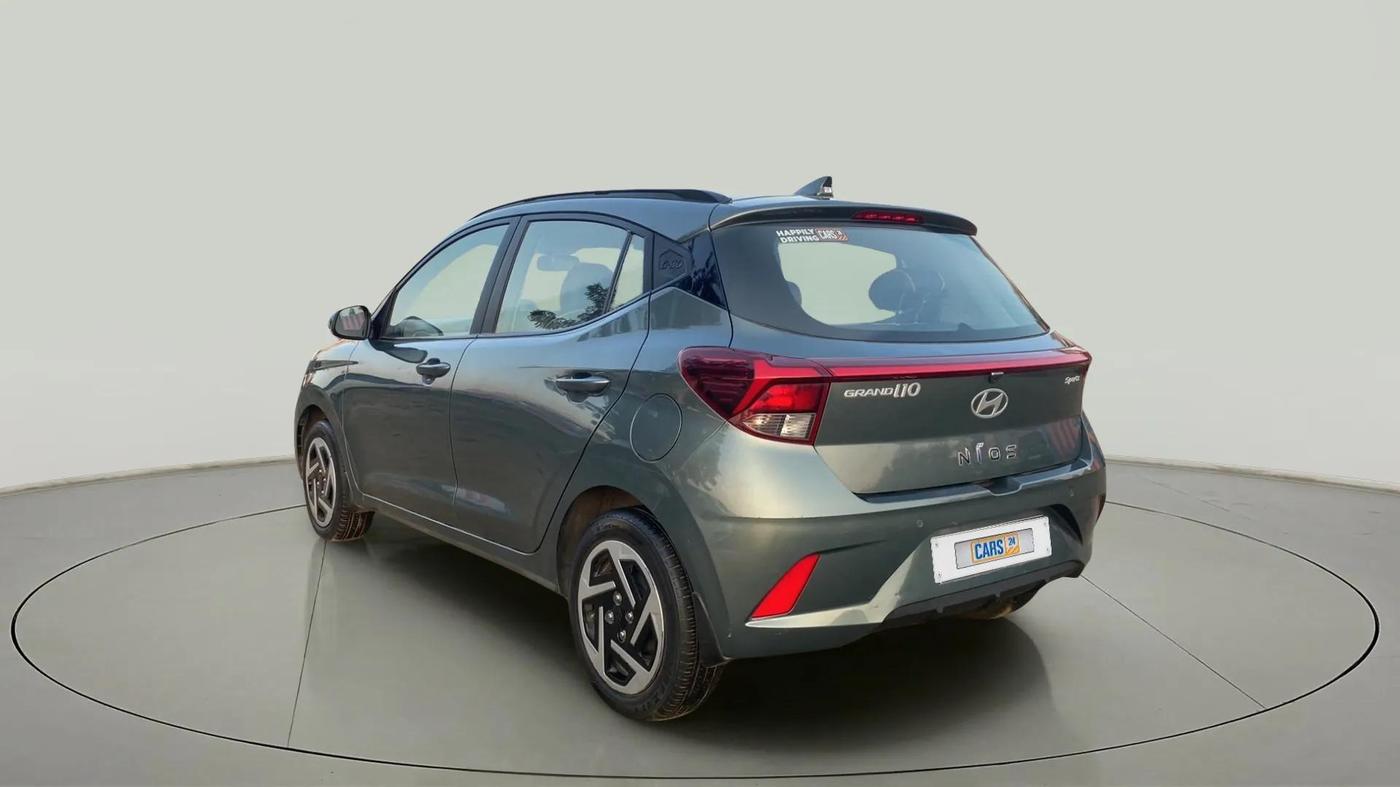 2023 Hyundai GRAND I10 NIOS SPORTZ 1.2 KAPPA VTVT, Petrol, Manual, 17,308 km, Left Back Diagonal