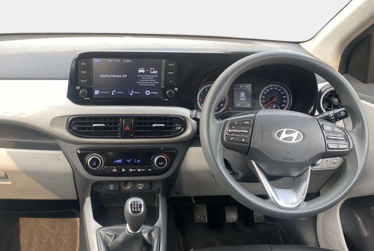 2023 Hyundai GRAND I10 NIOS SPORTZ 1.2 KAPPA VTVT, Petrol, Manual, 17,308 km, Steering Wheel Close Up