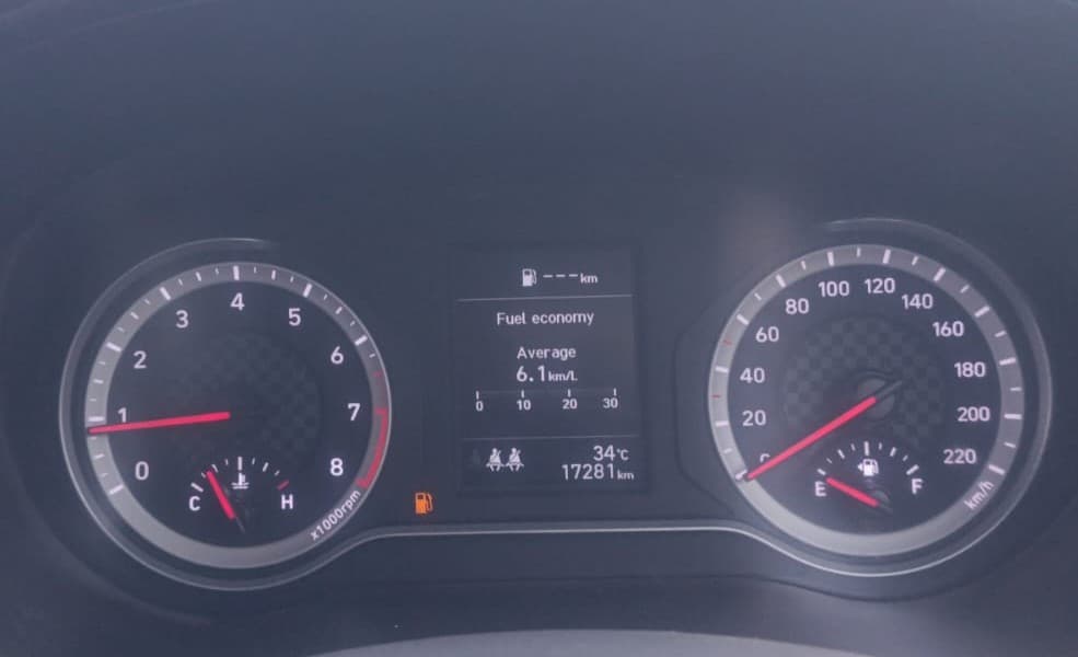 2023 Hyundai GRAND I10 NIOS SPORTZ 1.2 KAPPA VTVT, Petrol, Manual, 17,308 km, Odometer Image