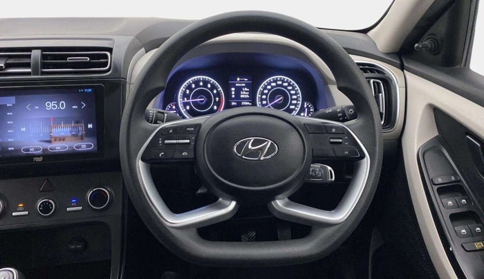 2022 Hyundai Creta E 1.5 PETROL, Petrol, Manual, 27,545 km, Steering Wheel Close Up