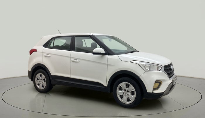 2018 Hyundai Creta E PLUS 1.6 PETROL, Petrol, Manual, 91,451 km, Right Front Diagonal