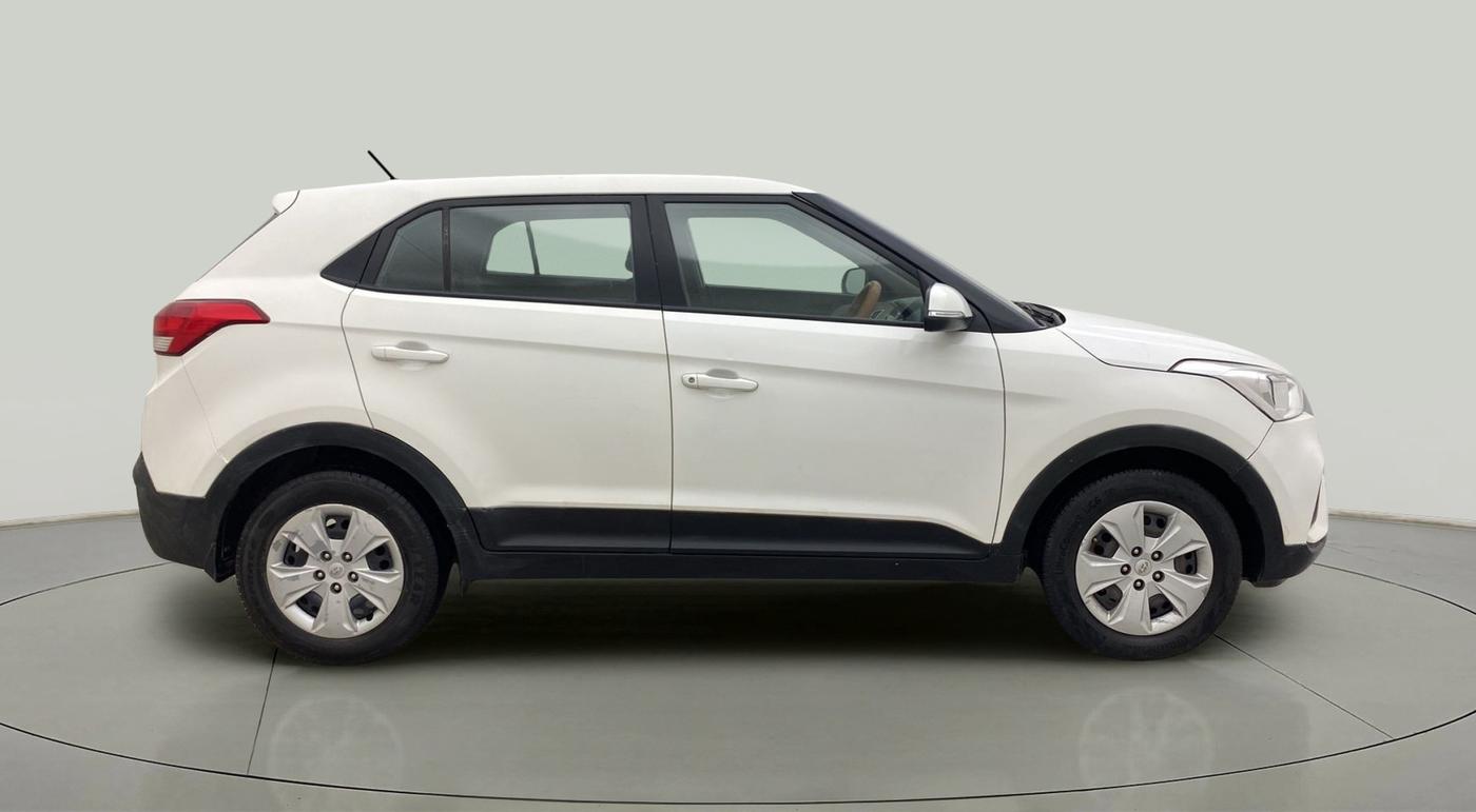 2018 Hyundai Creta E PLUS 1.6 PETROL, Petrol, Manual, 91,451 km, Right Side View