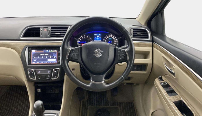 2019 Maruti Ciaz ALPHA  AT 1.5 SHVS PETROL, Petrol, Automatic, 98,885 km, Steering Wheel Close Up