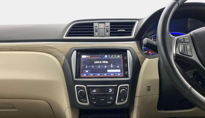 2019 Maruti Ciaz ALPHA  AT 1.5 SHVS PETROL, Petrol, Automatic, 98,885 km, Air Conditioner