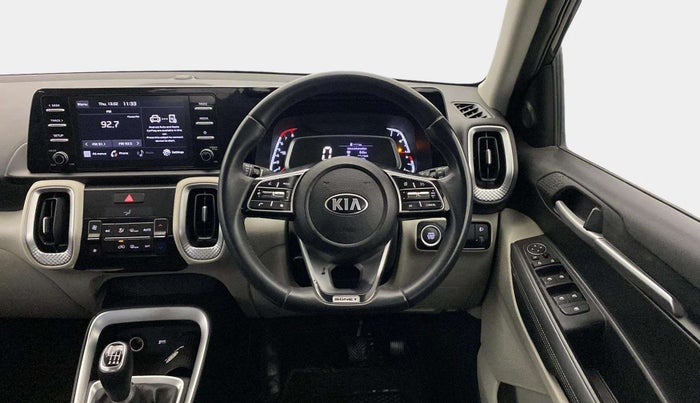 2020 KIA SONET HTX 1.0 IMT, Petrol, Manual, 61,715 km, Steering Wheel Close Up