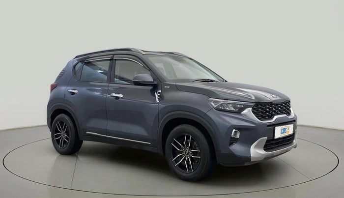 2020 KIA SONET HTX 1.0 IMT, Petrol, Manual, 61,715 km, Right Front Diagonal