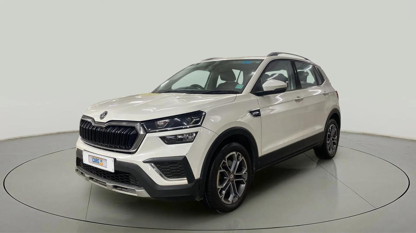 2021 Skoda KUSHAQ STYLE 1.5L TSI DSG, Petrol, Automatic, 33,025 km, Left Front Diagonal