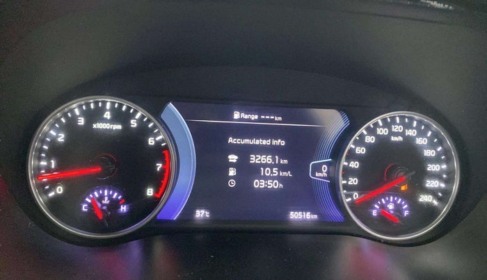 2019 KIA SELTOS GTX 1.4 PETROL, Petrol, Manual, 50,567 km, Odometer Image