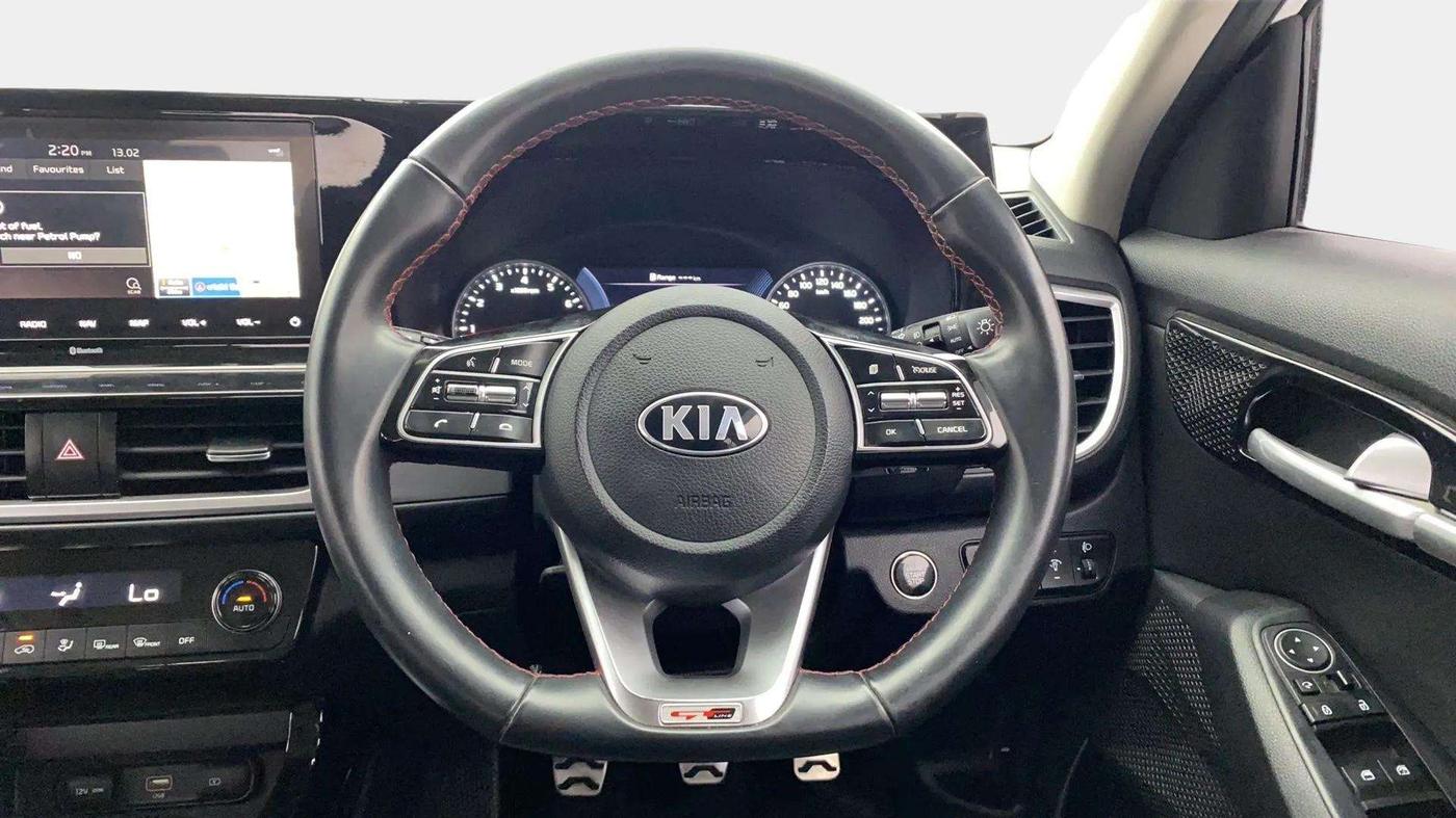 2019 KIA SELTOS GTX 1.4 PETROL, Petrol, Manual, 50,592 km, Steering Wheel Close Up