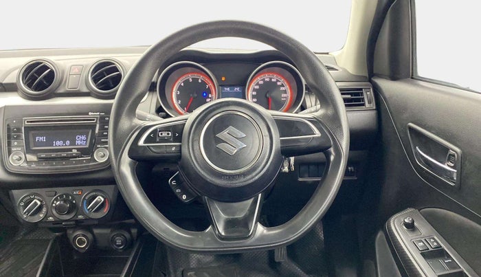 2021 Maruti Swift VXI AMT, Petrol, Automatic, 75,282 km, Steering Wheel Close Up