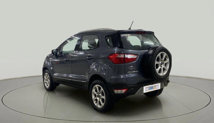 2018 Ford Ecosport TITANIUM + 1.5L PETROL AT, Petrol, Automatic, 70,984 km, Left Back Diagonal