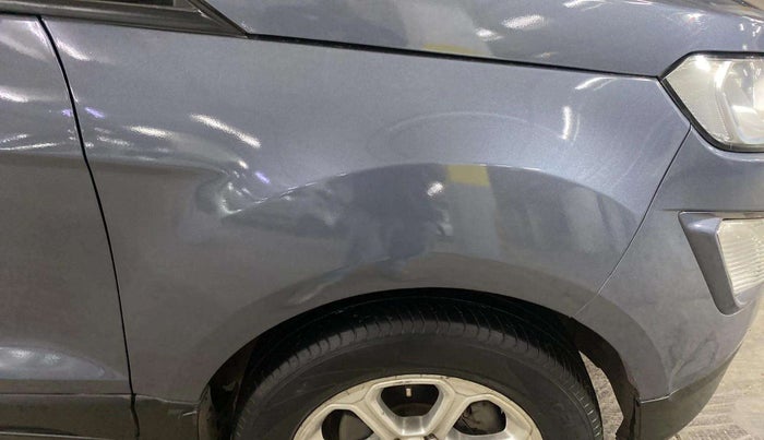 2018 Ford Ecosport TITANIUM + 1.5L PETROL AT, Petrol, Automatic, 70,984 km, Right fender - Paint has minor damage