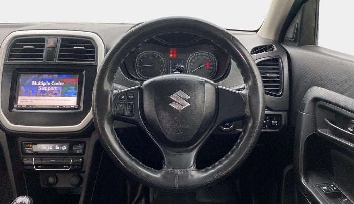 2020 Maruti Vitara Brezza VXI, Petrol, Manual, 92,763 km, Steering Wheel Close Up