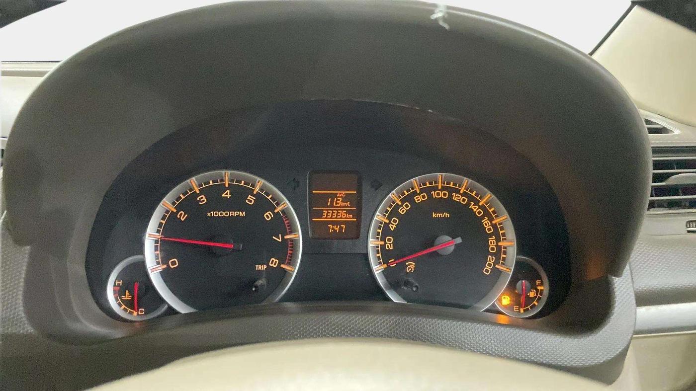 2015 Maruti Ertiga VXI, Petrol, Manual, 33,378 km, Odometer Image