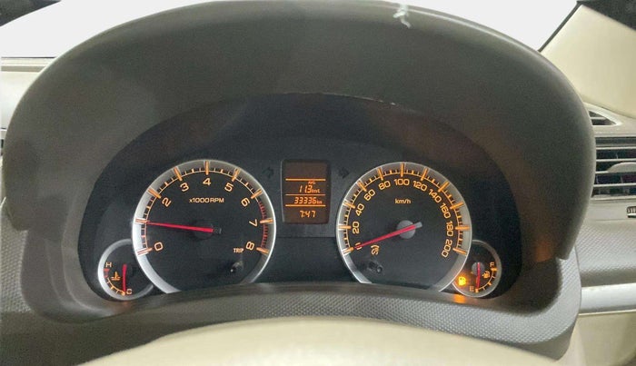 2015 Maruti Ertiga VXI, Petrol, Manual, 33,333 km, Odometer Image