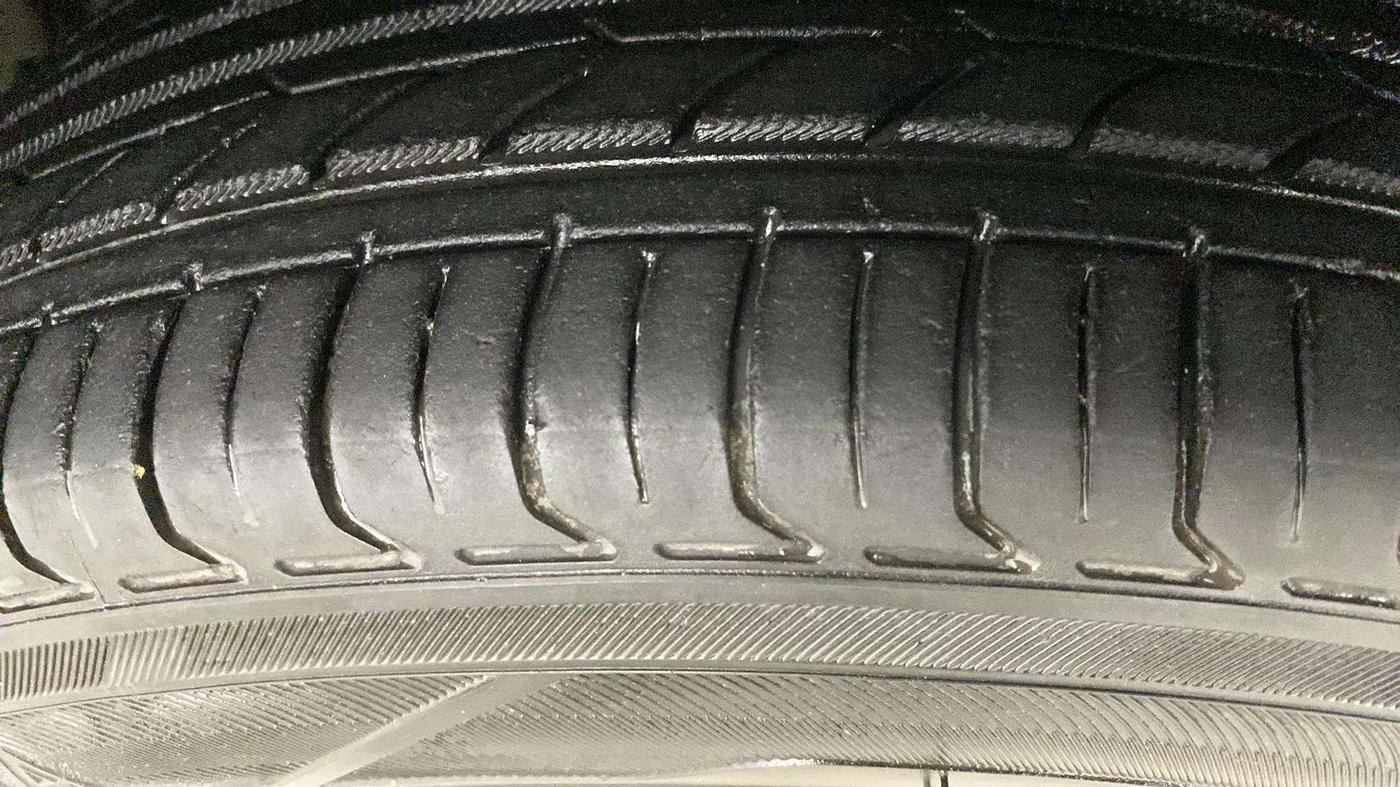 2017 Honda City 1.5L I-VTE V CVT, Petrol, Automatic, 61,676 km, Left Rear Tyre Tread