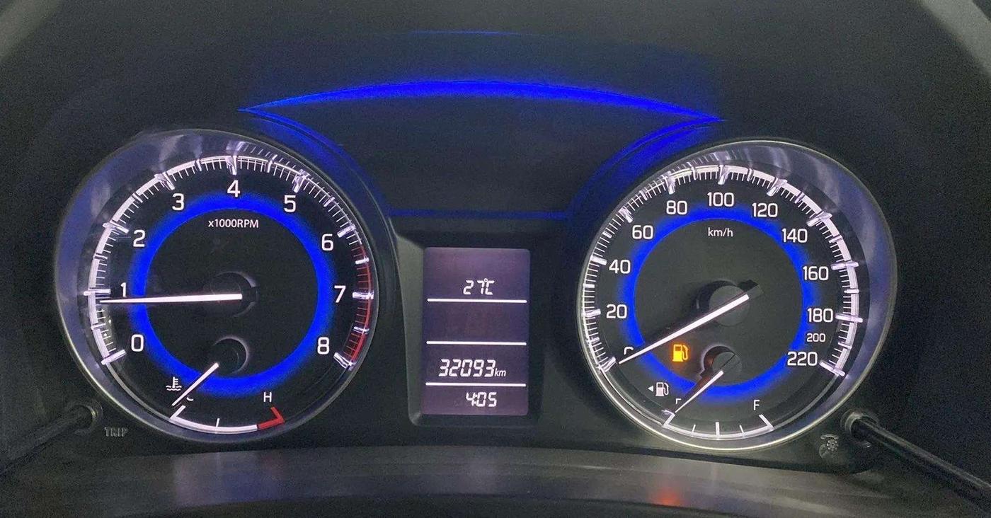 2017 Maruti Baleno DELTA PETROL 1.2, Petrol, Manual, 32,101 km, Odometer Image