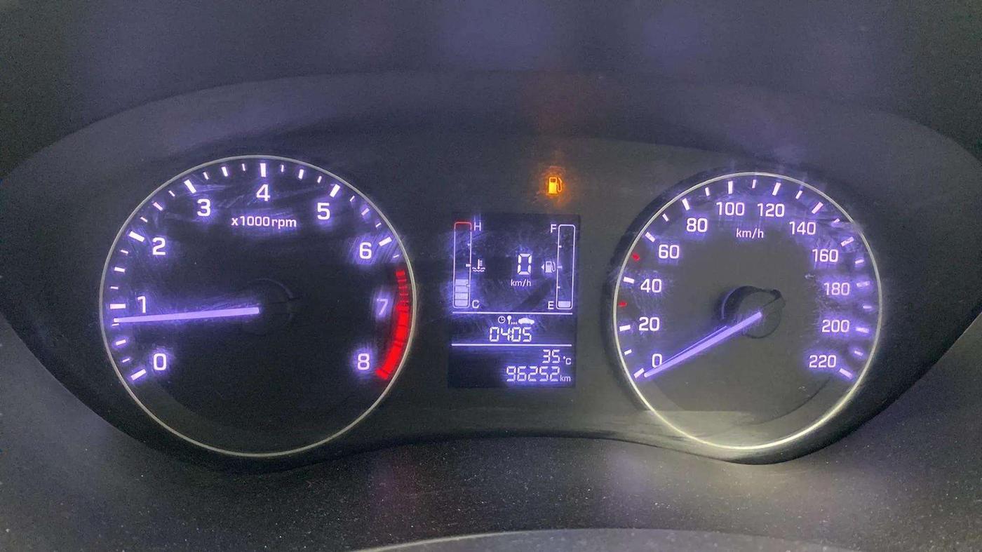 2016 Hyundai Elite i20 SPORTZ 1.2, Petrol, Manual, 96,275 km, Odometer Image