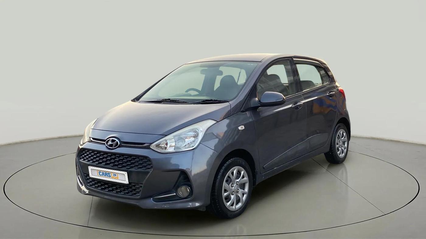 2017 Hyundai Grand i10 MAGNA 1.2 KAPPA VTVT, Petrol, Manual, 28,046 km, Left Front Diagonal