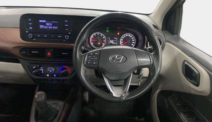 2020 Hyundai AURA S 1.2 CNG, CNG, Manual, 31,388 km, Steering Wheel Close Up