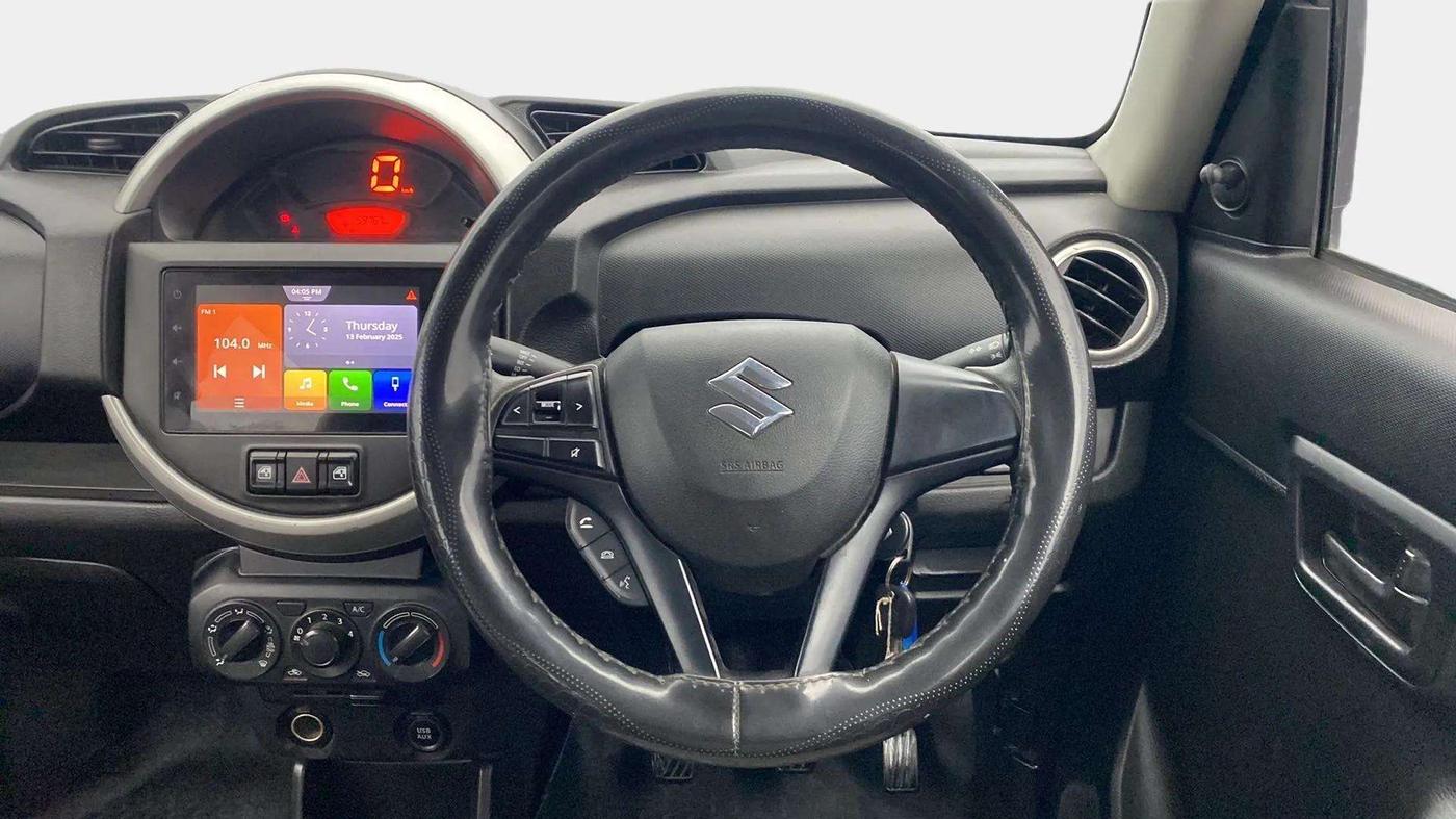 2020 Maruti S PRESSO VXI+, Petrol, Manual, 59,772 km, Steering Wheel Close Up