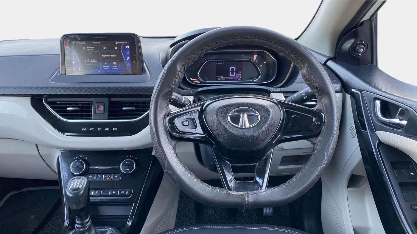 2021 Tata NEXON XZ PLUS DIESEL, Diesel, Manual, 73,471 km, Steering Wheel Close Up