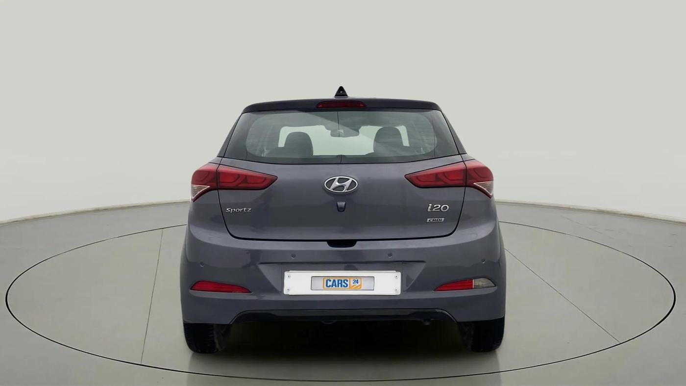 2015 Hyundai Elite i20 SPORTZ 1.4 CRDI, Diesel, Manual, 55,976 km, Back/Rear