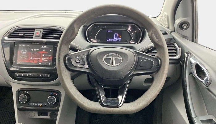 2021 Tata TIGOR XZ PLUS PETROL, Petrol, Manual, 36,495 km, Steering Wheel Close Up