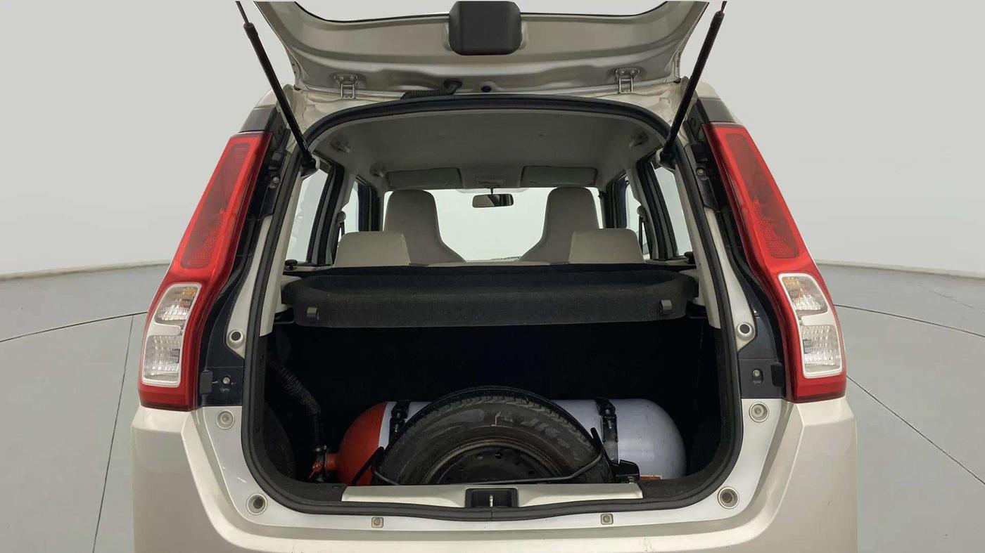 2020 Maruti New Wagon-R LXI CNG 1.0, CNG, Manual, 54,820 km, Boot Inside