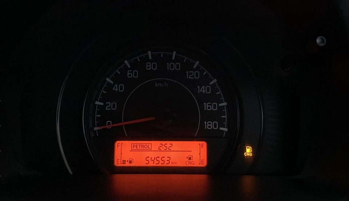 2020 Maruti New Wagon-R LXI CNG 1.0, CNG, Manual, 54,820 km, Odometer Image
