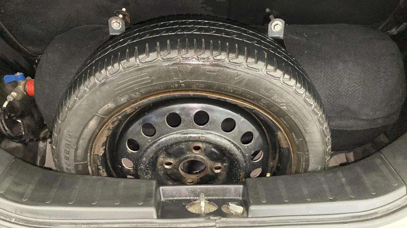 2018 Maruti Wagon R 1.0 VXI, CNG, Manual, 69,132 km, Spare Tyre