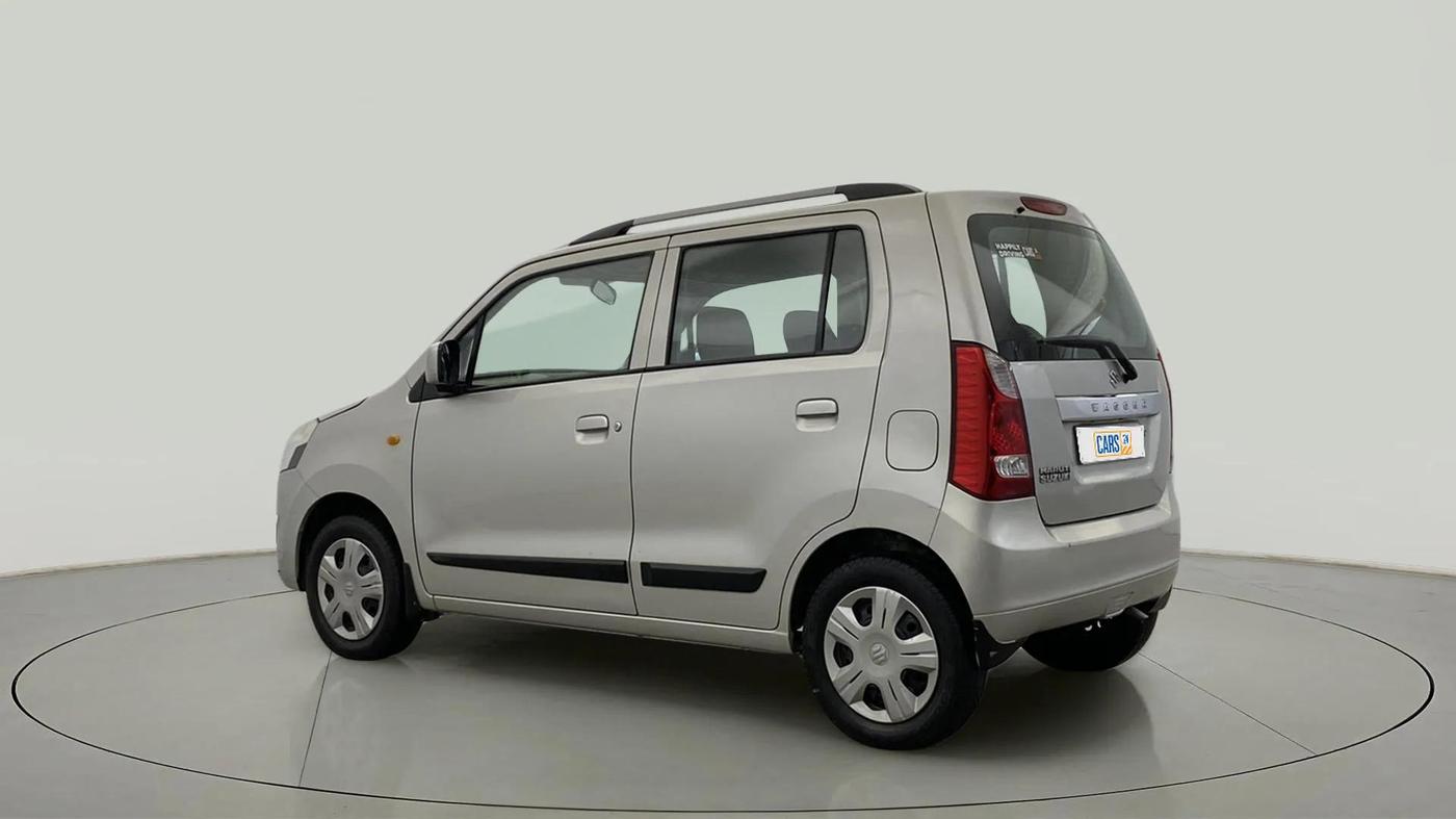 2018 Maruti Wagon R 1.0 VXI, CNG, Manual, 69,132 km, Left Back Diagonal