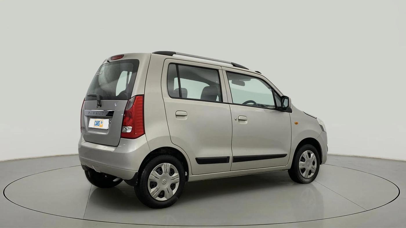 2018 Maruti Wagon R 1.0 VXI, CNG, Manual, 69,132 km, Right Back Diagonal