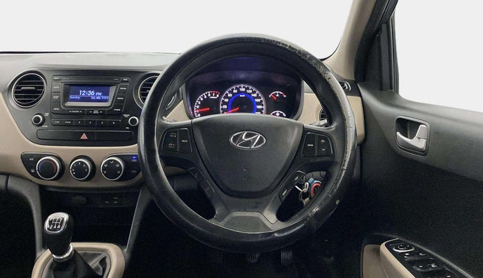 2016 Hyundai Grand i10 SPORTZ 1.2 KAPPA VTVT, CNG, Manual, 72,262 km, Steering Wheel Close Up