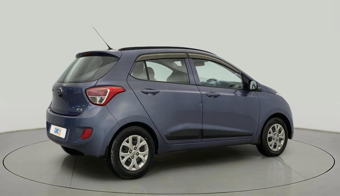 2016 Hyundai Grand i10 SPORTZ 1.2 KAPPA VTVT, CNG, Manual, 72,262 km, Right Back Diagonal