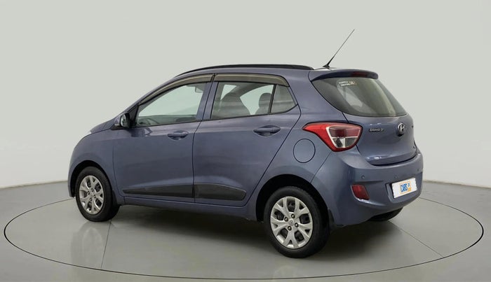 2016 Hyundai Grand i10 SPORTZ 1.2 KAPPA VTVT, CNG, Manual, 72,262 km, Left Back Diagonal