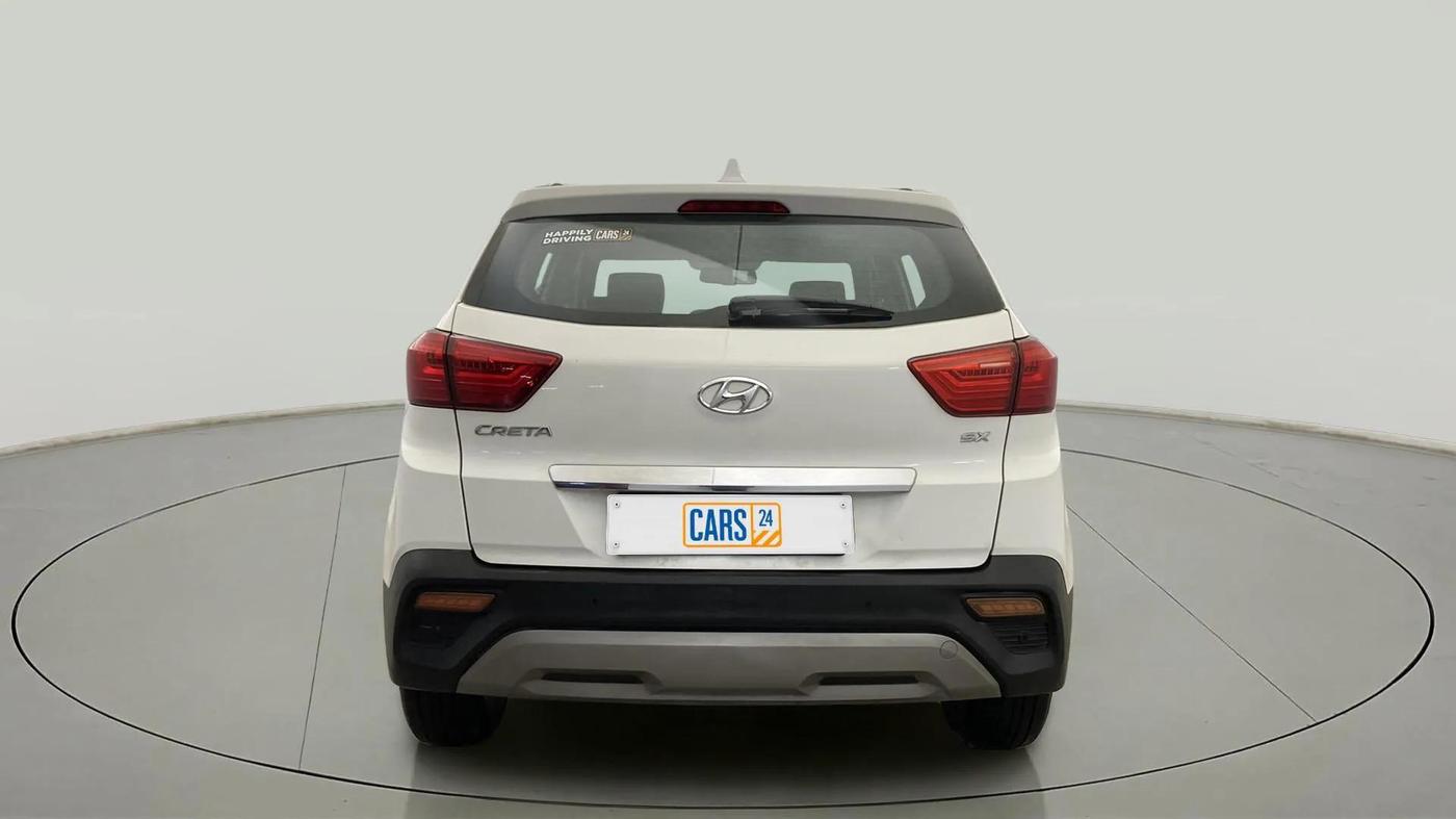 2018 Hyundai Creta SX (O) 1.6 PETROL, Petrol, Manual, 68,395 km, Back/Rear
