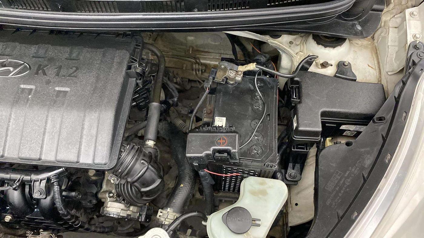 2017 Hyundai Grand i10 MAGNA 1.2 KAPPA VTVT, Petrol, Manual, 97,229 km, Engine View - Left