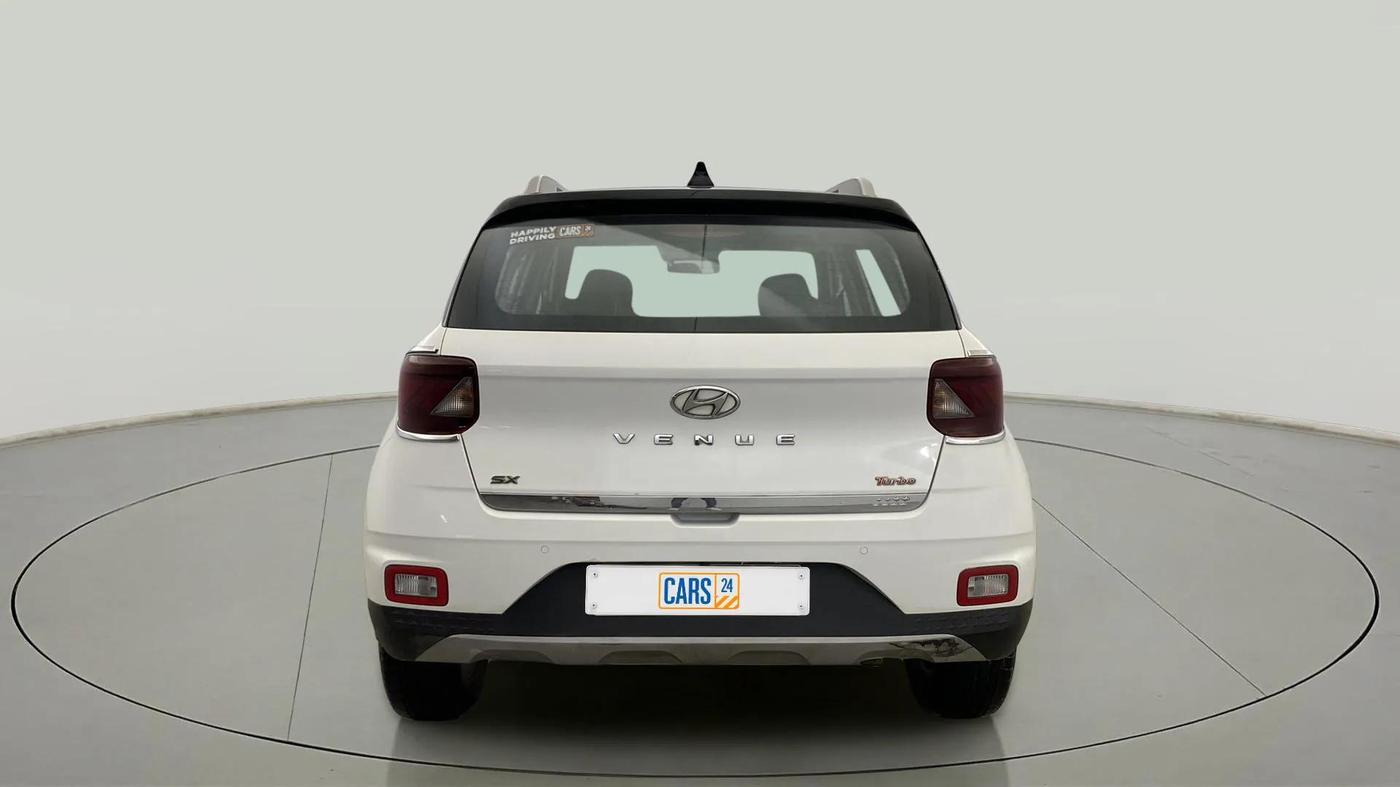 2019 Hyundai VENUE SX PLUS 1.0 TURBO DCT DUAL TONE, Petrol, Automatic, 95,459 km, Back/Rear