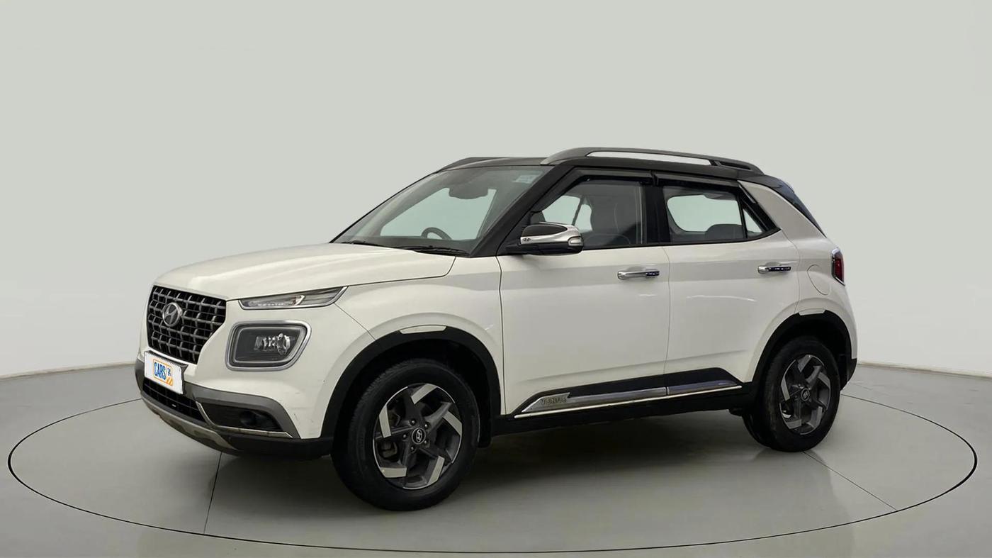 2019 Hyundai VENUE SX PLUS 1.0 TURBO DCT DUAL TONE, Petrol, Automatic, 95,459 km, Left Front Diagonal