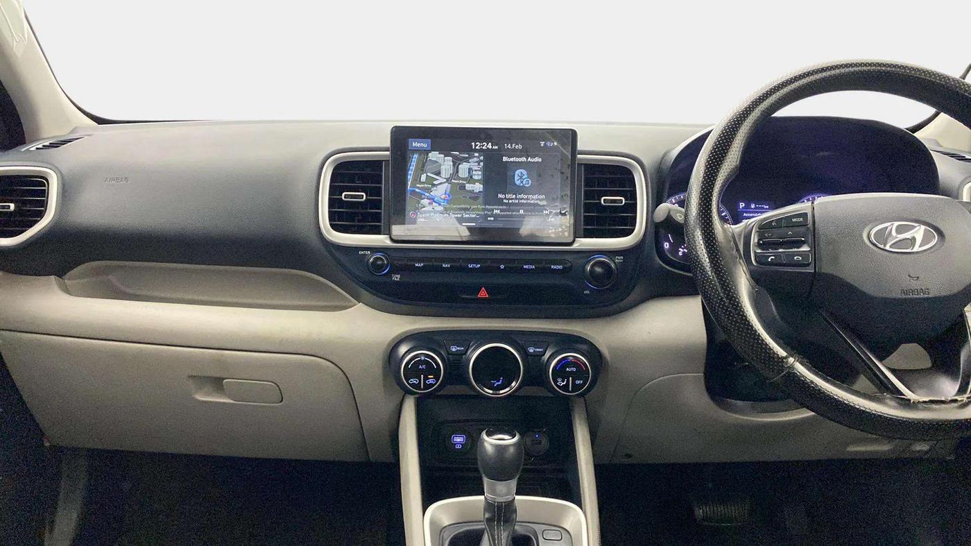 2019 Hyundai VENUE SX PLUS 1.0 TURBO DCT DUAL TONE, Petrol, Automatic, 95,459 km, Air Conditioner