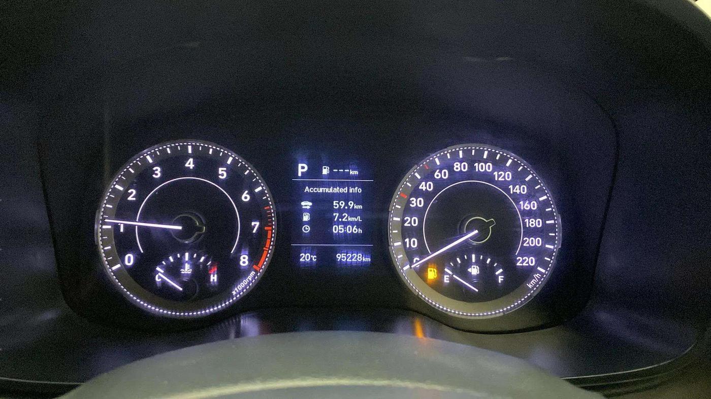 2019 Hyundai VENUE SX PLUS 1.0 TURBO DCT DUAL TONE, Petrol, Automatic, 95,459 km, Odometer Image